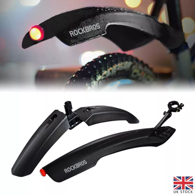 Bike Fender Adjustable Mudguard Bicycle Front Rear Fender Set Cycling Fenders