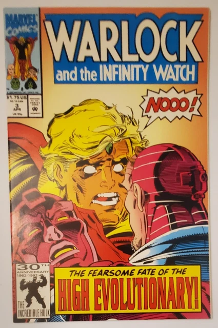 WARLOCK & THE INFINITY WATCH #3 Marvel Comic  1992. High Evolutionary