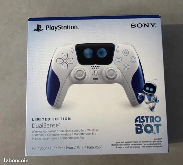 Manette Dualsense Astro Bot Édition Limitée Pour PS5 – Sony – Neuve Sous Blister