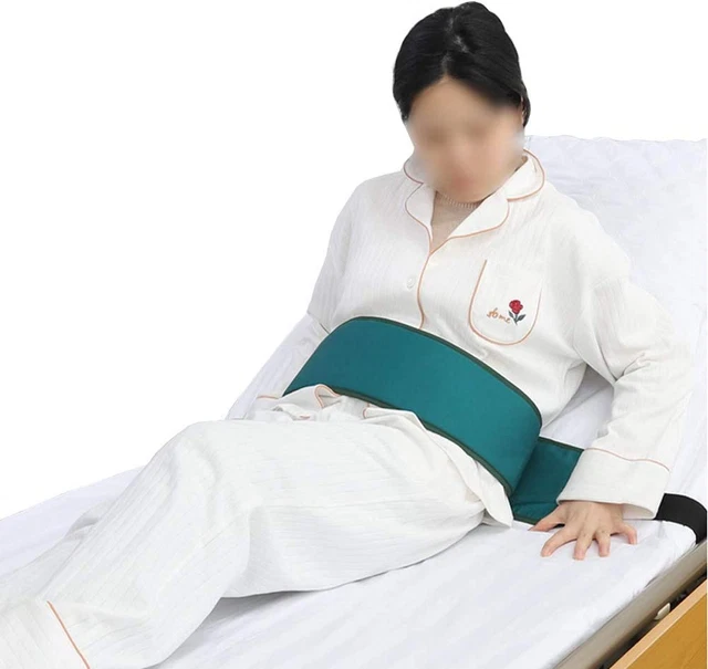 200Inch Bed Restraint Strap Anti-Fall Waist Belt for Elderly, Patient Adjustable