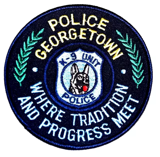 GEORGETOWN – POLICE K-9 UNIT - KENTUCKY KY Sheriff Police Patch CANINE DOG