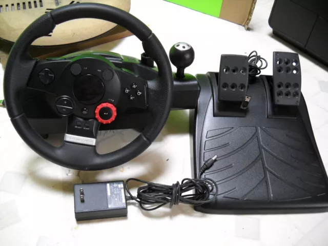 VOLANT DE COURSE Logitech Driving Force Pro GT E-UJ11, câble USB coupé EUR  29,18 - PicClick FR