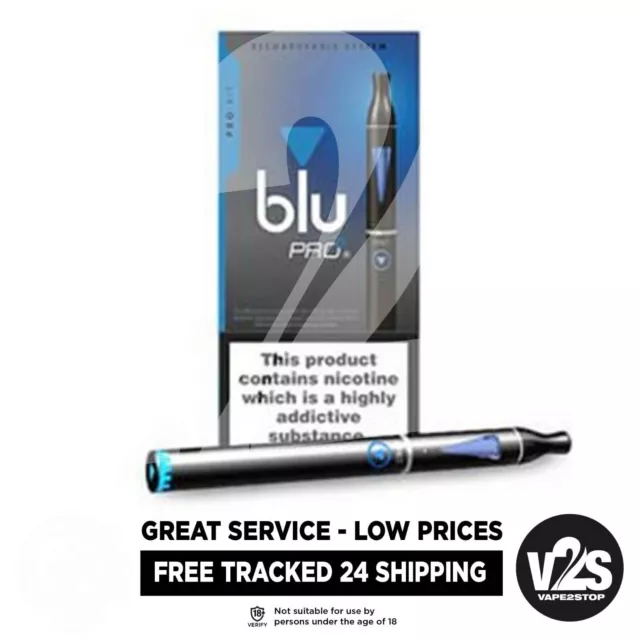 Blu PRO E-Cigarette Starter Kit E-Cig Vape Pen FREE TRACKED 24 SHIPPING