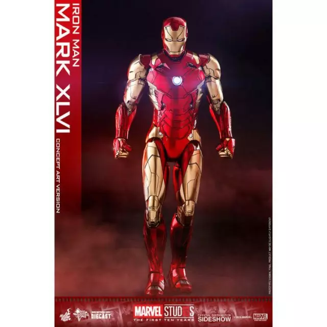 Iron Man Mark Xlvi (Concept Art Version) Hot Toys Marvel Avengers