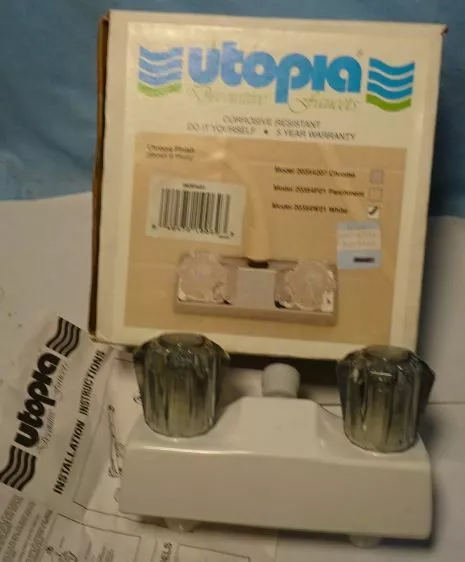 ** UTOPIA - BPC Mfg - USA Made - RV & CAMPER - FAUCET - NEW in BOX **