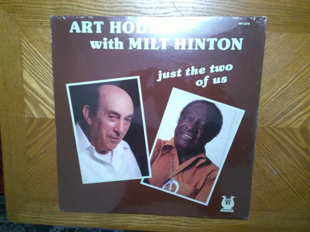 New Sealed Muse Lp Record/Art Hodes, Milt Hinton/Just The Two Of Us/ 1982 Jazz