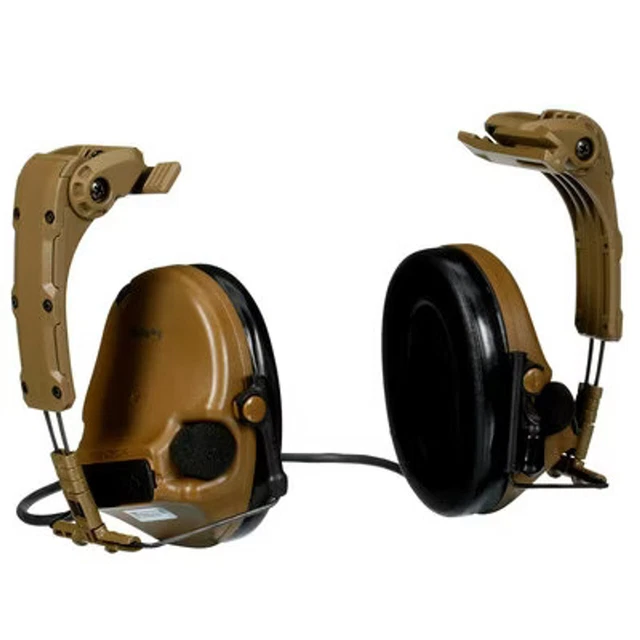 3M MT20H682HPS-09 CY V Hearing Defender Headset, IHPS Attachment, Coyote Brown