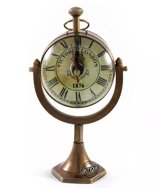 Tisch Uhr, Schreibtisch Uhr Antik Nautisch Collective Dekor Geschenk
