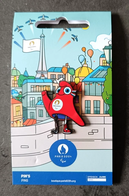 Pin's JO Paris 2024 - Pictogramme Natation - Officiel - Neuf
