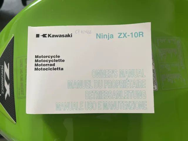 Kawasaki Zx10r Uso E Manutenzione 2004-05