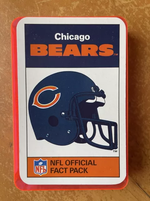 Ace NFL Ace Official Fact Pack - Chicago Bears - 1986- Cards Are Mint
