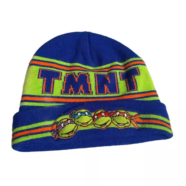 Teenage Mutant Ninja Turtles Toboggan Hat Beanie Sock Cap Toddler Size TMNT