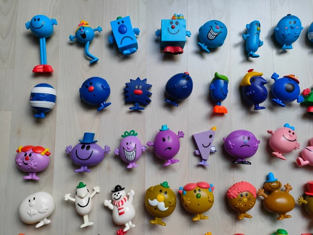 Collection Complète Monsieur Madame McDonald's - 90 Figurines Happy Meal Vintage
