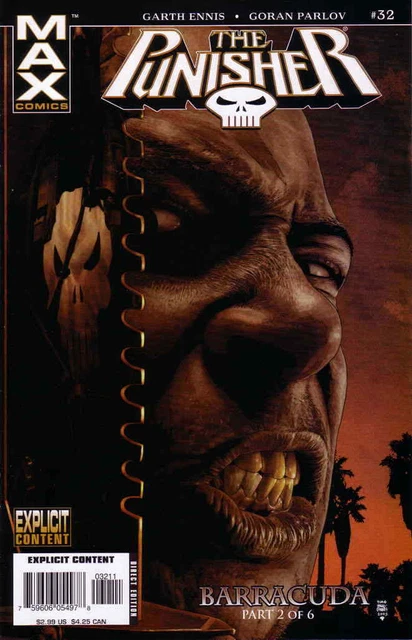 Punisher (7th Series) #32 VF; Marvel | MAX Garth Ennis Barracuda 2 - we combine