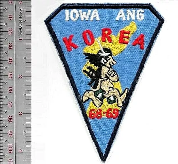 US Air Force USAF Korea 174th Tactical Fighter Squadron Pueblo Deployment Patch