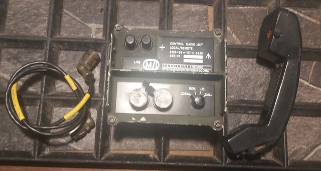 CLANSMAN ARMY MILITARY Radio Control Radio Set Local Remote For Uk ...