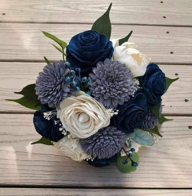 Wedding Bouquet Handle / Bouquet Holder, Stem Cover,Satin & Lace