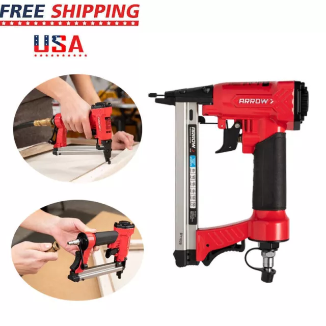 Oil-Free Pneumatic Staple Gun Home Workshop DIY Nailer Gun Comfortable