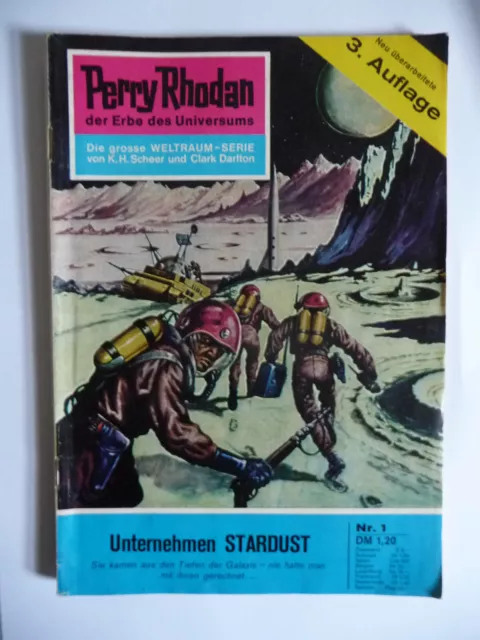 Perry Rhodan Nr. 1 Unternehmen Stardust 3. Auflage