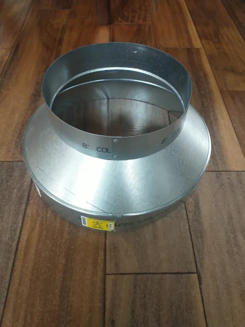 12x8 Round Duct Reducer 12" to 8" Adapter