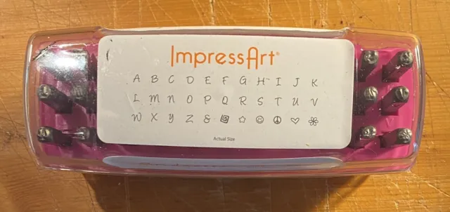 ImpressArt 9 pk 3 mm Basic Metal Stamps Punctuations