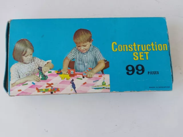 Vintage Creative Construction Set Animals Ships Helicopter Educational Toy