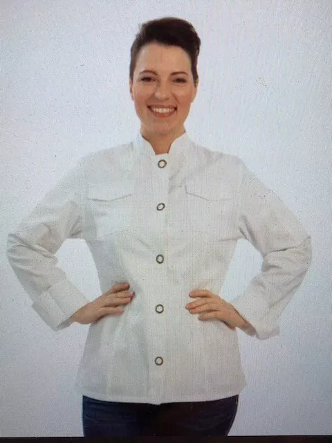 NEW Chefwear Womens Chef Jacket Cooling Ring Snap CW5668 Multiple Colors & Sizes