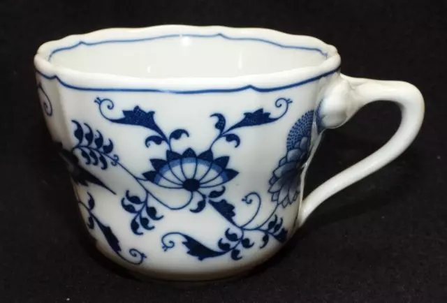 Vintage Blue Danube Japan Blue Onion Replacement Coffee Tea Cup Banner Logo