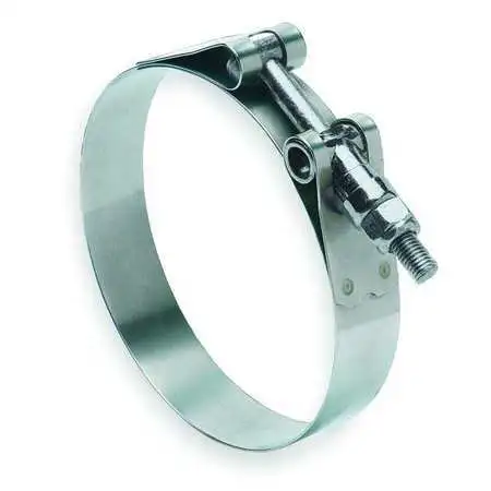 Zoro Select 300110750 Hose Clamp,7-1/2 To 7-13/16In,Sae750,Pk5