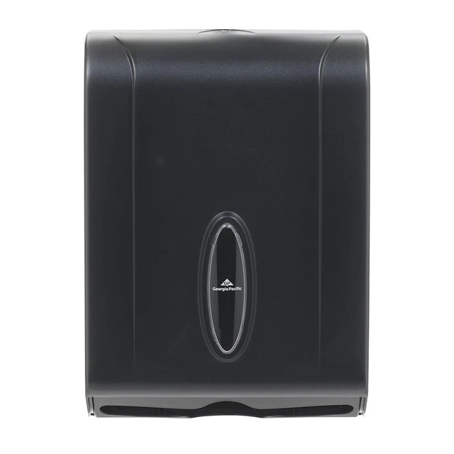 56650-01 CFold/MultiFold Paper Towel Dispenser Translucent Smoke Georgia-Pacific