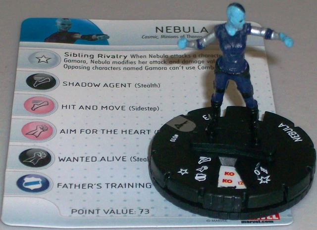 NEBULA 010 Guardians of the Galaxy Movie Marvel HeroClix