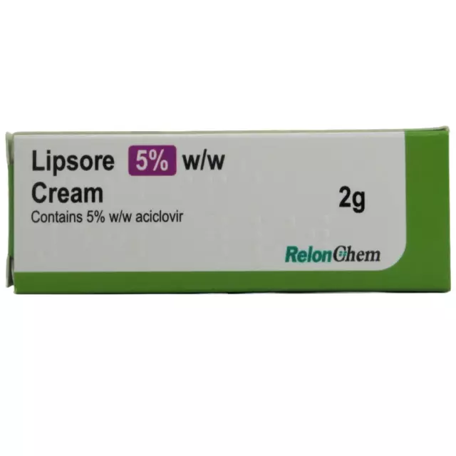 10 x Cold Sore Cream (Virasorb) 5% w/w 2g - Lip Virus Treatment 3