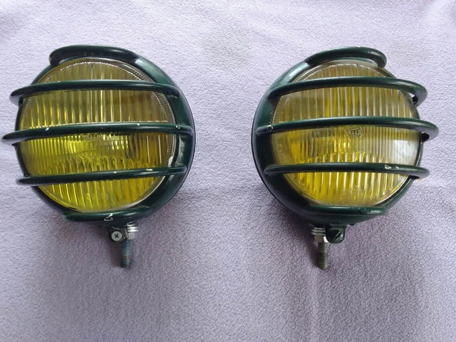Hella fendinebbia vintage con griglia