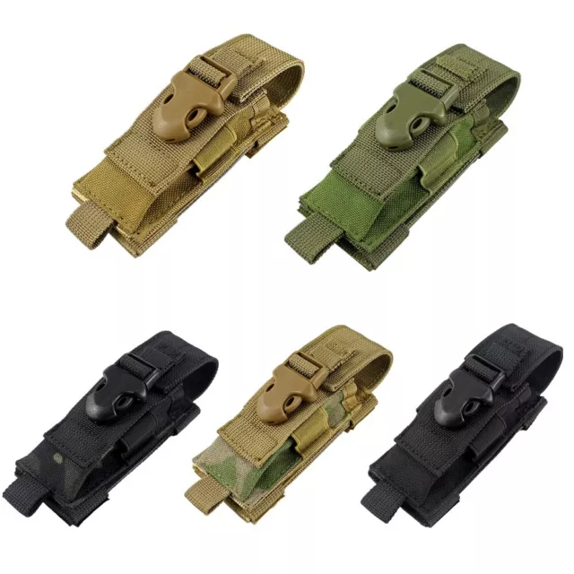 Tactical Molle Tool Sheath Holster for Knife Flashlight Backpack Attchment Pouch