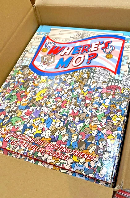 Job Lot of 15 x Where's Mo? Puzzle Book Where's Wally Style 2012 Olympics Hero