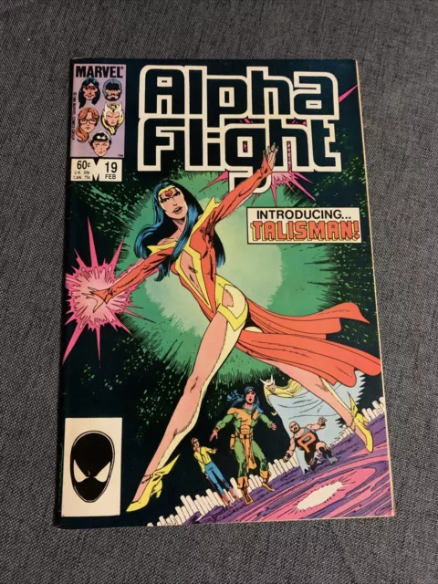 Alpha Flight #19 Marvel 1985 1St Appearance Talisman! John Byrne Story & Art!