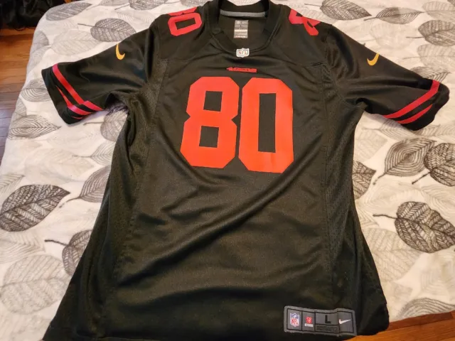 black nike 49ers jersey