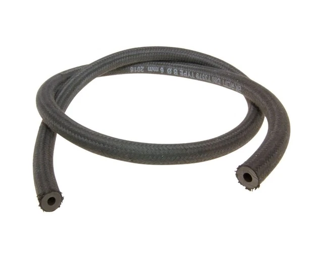 Tuyau d'essence avec revêtement textile 1m - 6x13mm