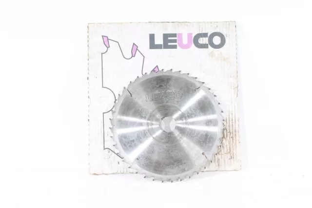 Saw Blade Circular 9 27/32in x 1 3/8in x 0 3/32in Teeth 40 Leuco