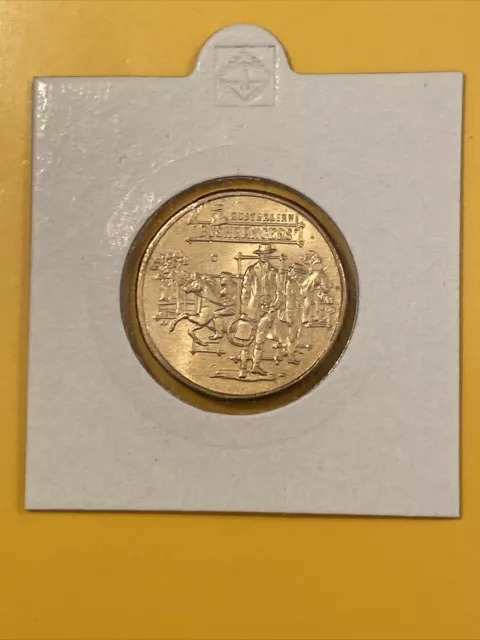 Australia 2019 $1 Dollar Coin Australian Bushrangers M/mark "C" Canberra UNC