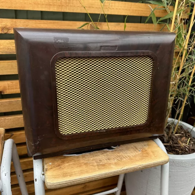 Rediffusion Bakelite Valve Radio Speaker Vintage