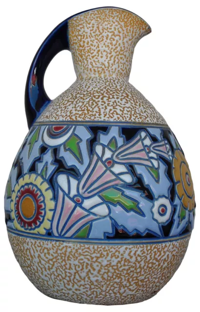 Vase  pichet art déco en céramique Amphora (tchèque)