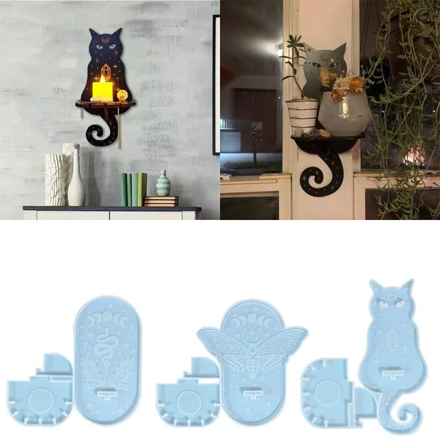 Wall Hanging Gypsum Cement Mold Epoxy Resin Candle Mold Home Decoration  Home
