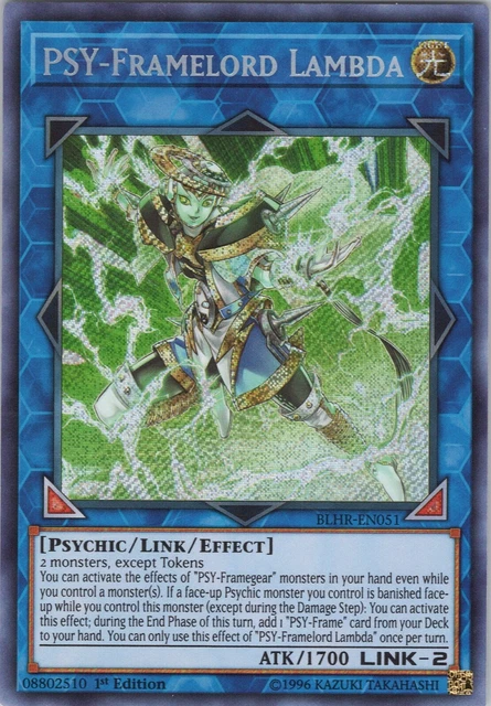 PSY-Framelord Lambda NM BLHR 1st Battles of Legend: Hero's Revenge Yugioh