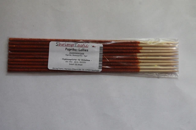 Pezzi Shrimp Lollies,Gamberi Lollies,Fodera,Paprika,10 Pezzo, 0,40 Euro / Unità