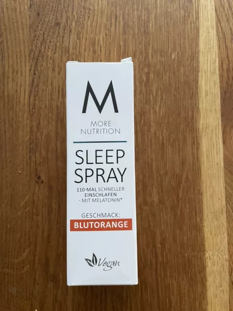 More Nutrition sleep spray 30ml Blutorange