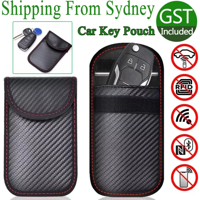 Car Key Signal Blocker Case Faraday Cage Fob Pouch Keyless RFID Blocking Bag AU