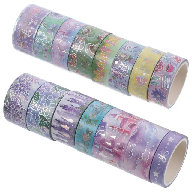 Rouleau de 24 x 12 couleurs 5 mm Paillettes Artisanat ruban rubans de  papier Washi Ruban adhésif de masquage Art rubans : : Cuisine et  Maison