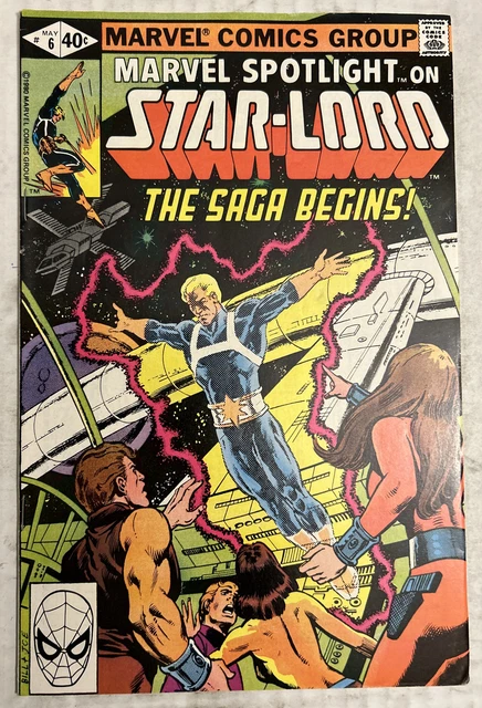MARVEL SPOTLIGHT on STAR-LORD #6, FN/VF Guardians of the Galaxy, 1979 1980 C9