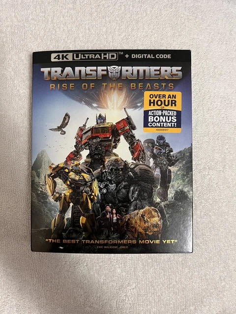 TRANSFORMERS: RISE OF the Beasts (4K UHD + code numérique) avec ...